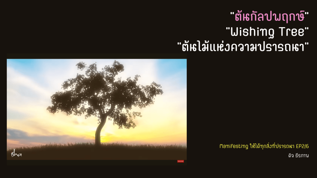 แนวทางจาก สัธกูรู กับการ Manifest ในเรื่องที่คุณปรารถนา เพื่อให้เกิดขึ้นมาได้จริงๆ –&nbsp;EP2/6